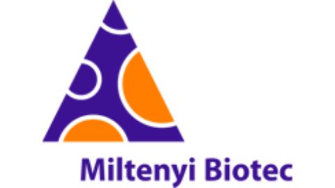 A logo for the brand Miltenyi Biotec