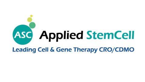 A logo for the brand Applied Stem Cell 