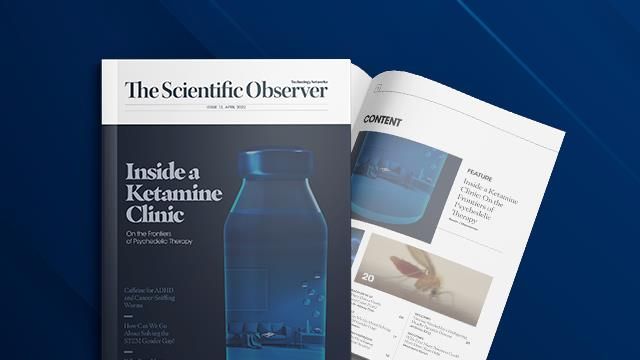 The Scientific Observer Issue 13 content piece image 